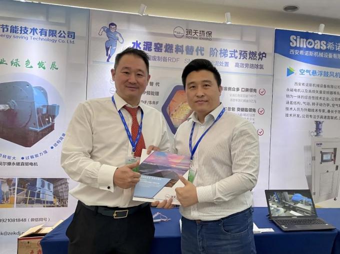 La tecnología del combustible alternativo de Roten brilla en la conferencia del ahorro de energía del cemento de China y de la protección del medio ambiente